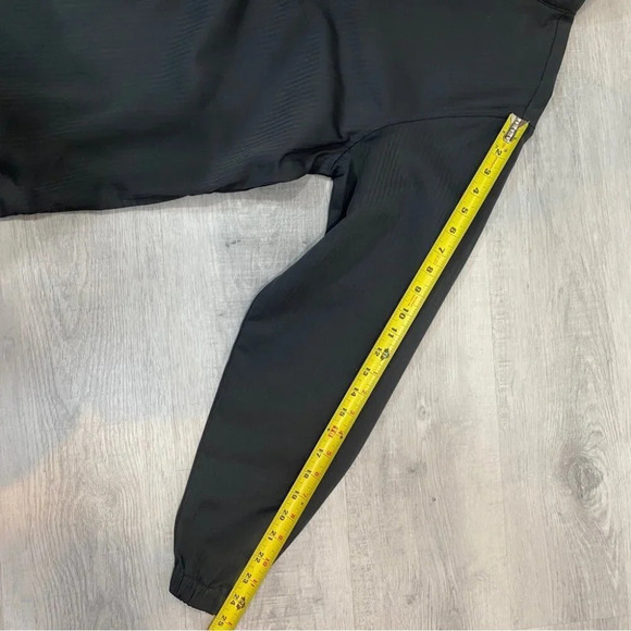 Ashworth Men's Golf Pullover 1/4 Zip M Grey Striped Performance Golf Jacket - Picture 11 of 16